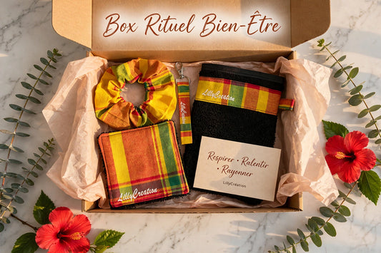Box Rituel Bien-Être - Madras Jaune